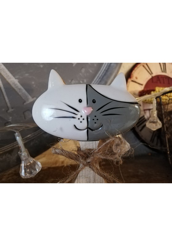 1pcs kit de bricolage animal chat blanc décoration de pour la